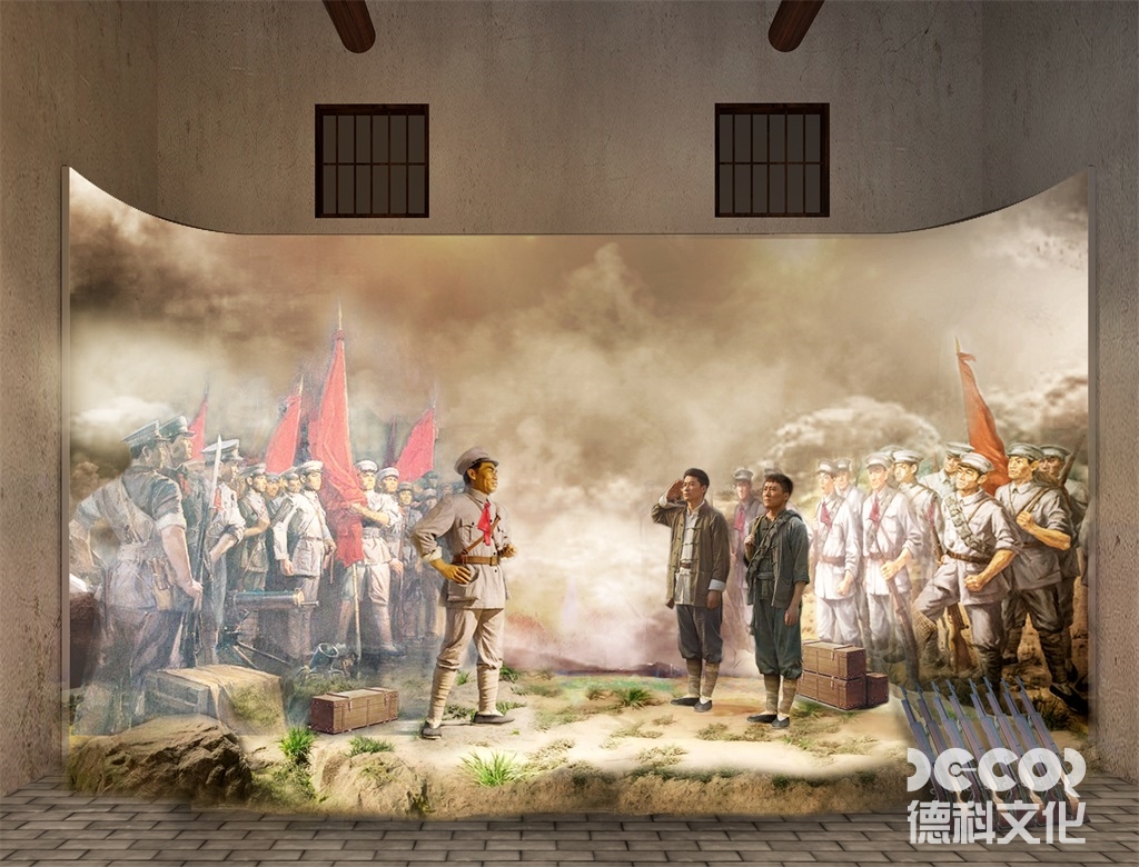 你認(rèn)為革命遺址紅色展館設(shè)計應(yīng)該如何體現(xiàn)歷史的真實(shí)性？